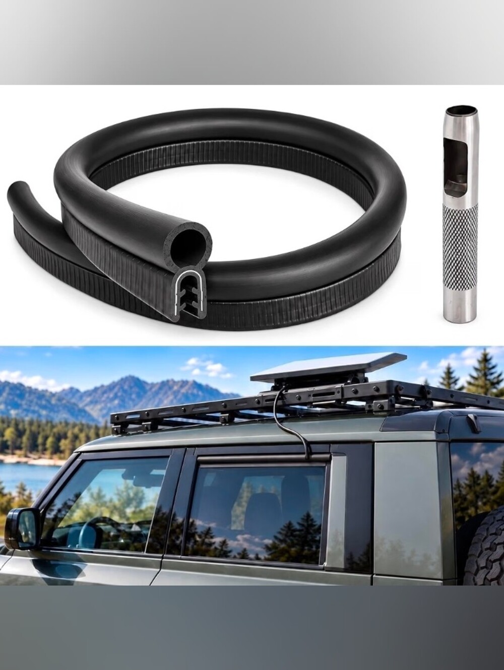 Starlink Window Cable Pass Through for Car with Hole Punch ToolRoute Starlink